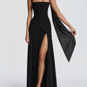 Tullulah maxi dress black
